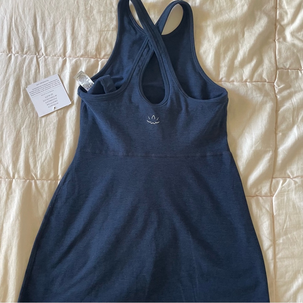 NWT Navy BeyondYoga Spacedye Dress